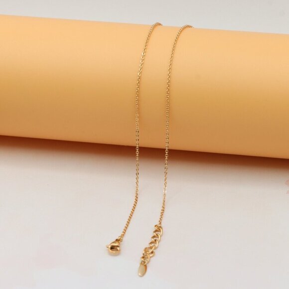 Delicate Rose Gold Infinity Pendant Necklace for Women, XPNL0218 - Picture 12 of 12